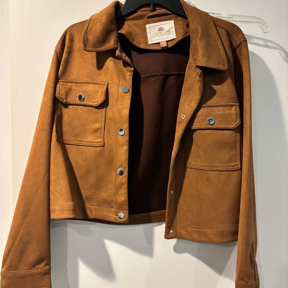 Brown Suede Jacket